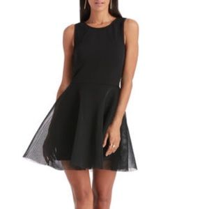 Nicki Minaj Mesh Skater Dress NWT